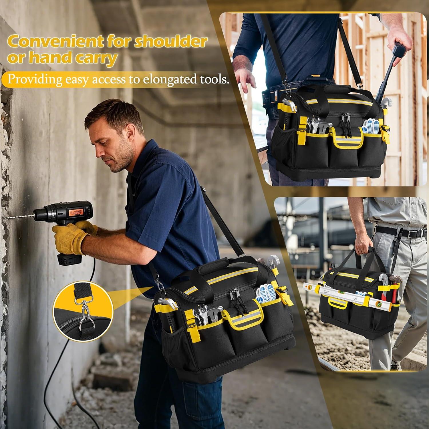 Bolsa Organizadora de Herramientas Trahzia 38.9x22.9x32cm Negra