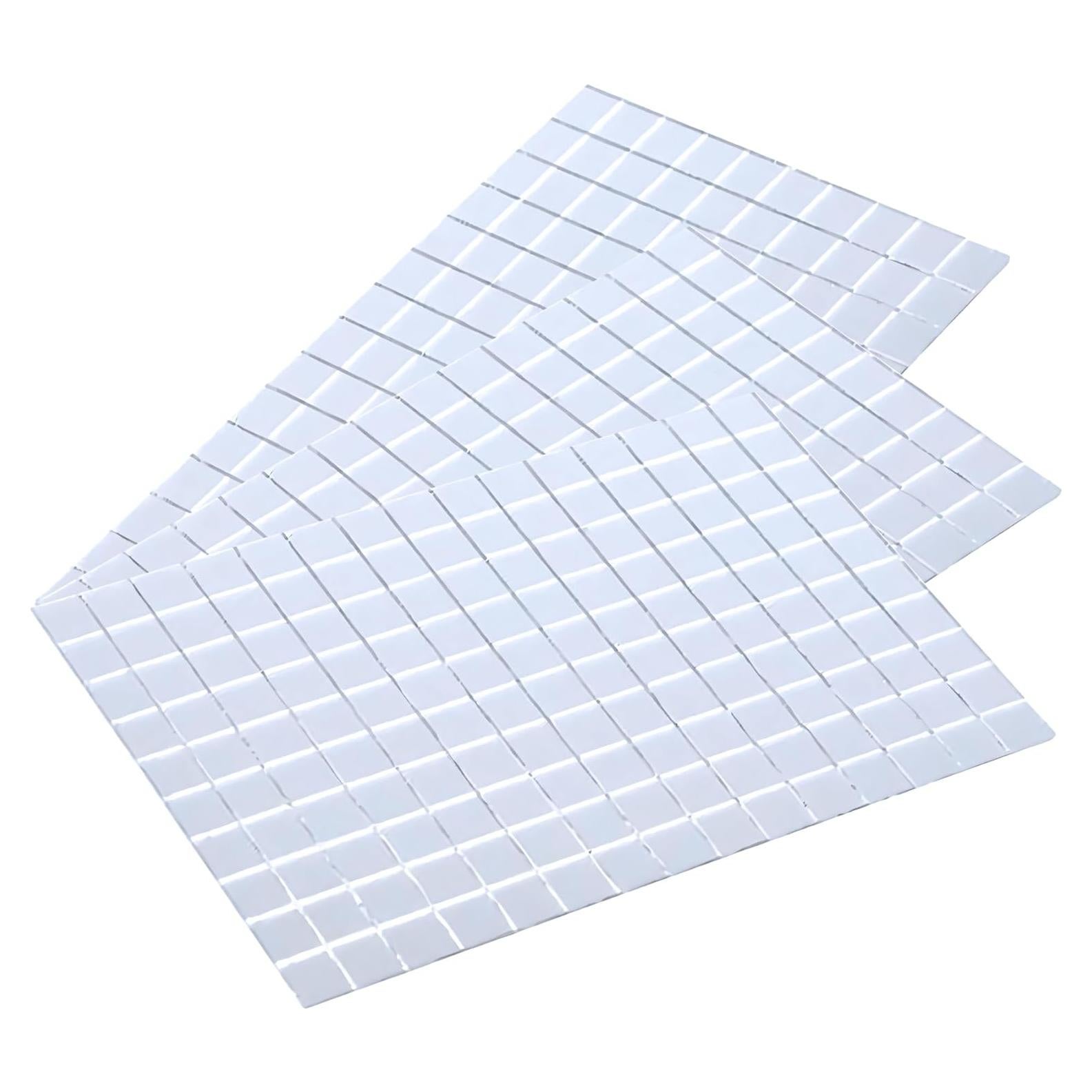 Azulejos de Espejo Mosaico Autoadhesivos 10mm Plateados 7500 Pcs