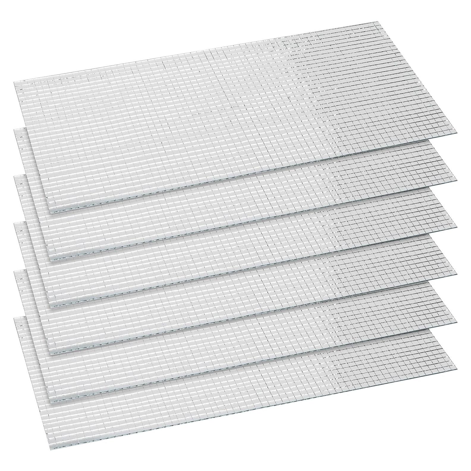 Mosaicos Autoadhesivos Pllieay 10800 Piezas Espejo 5x5mm