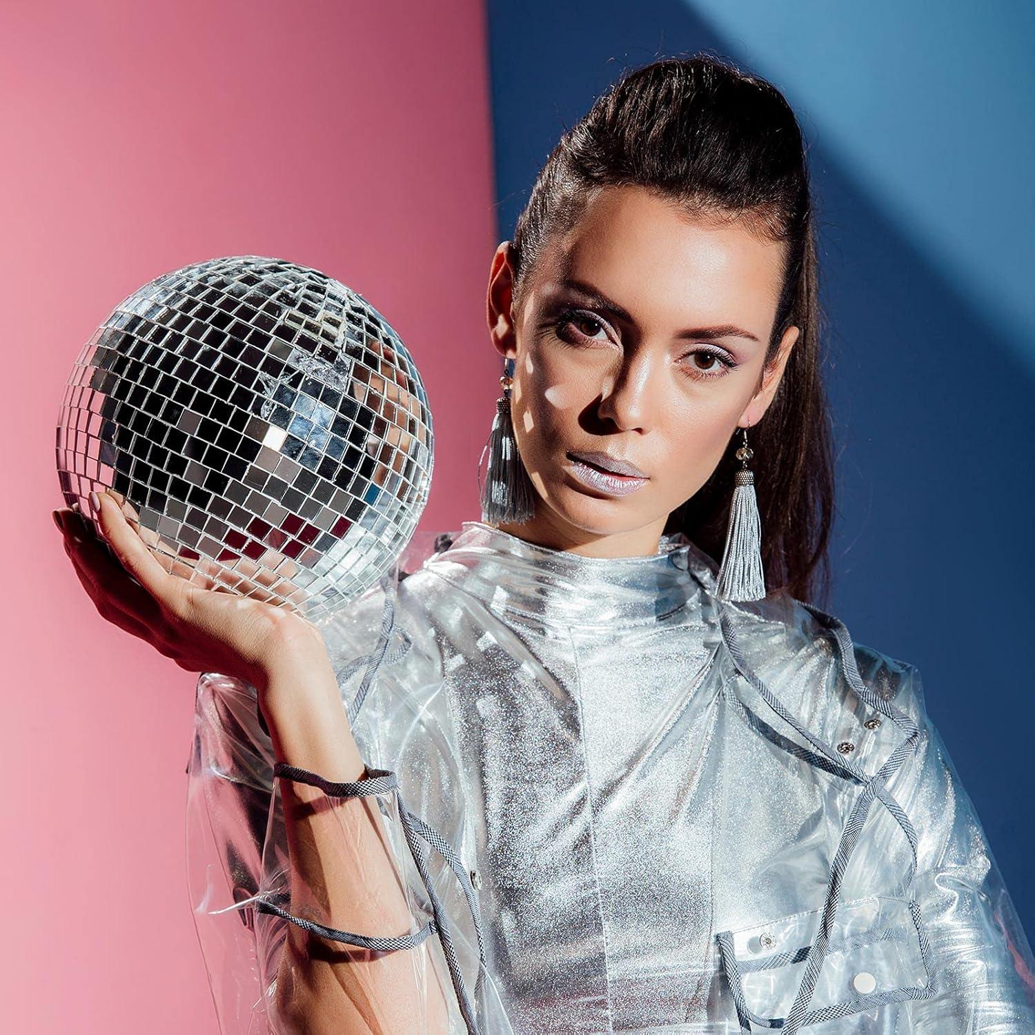 Mosaico Espejo Autoadhesivo Geiserailie 900 Piezas 1 cm Plata