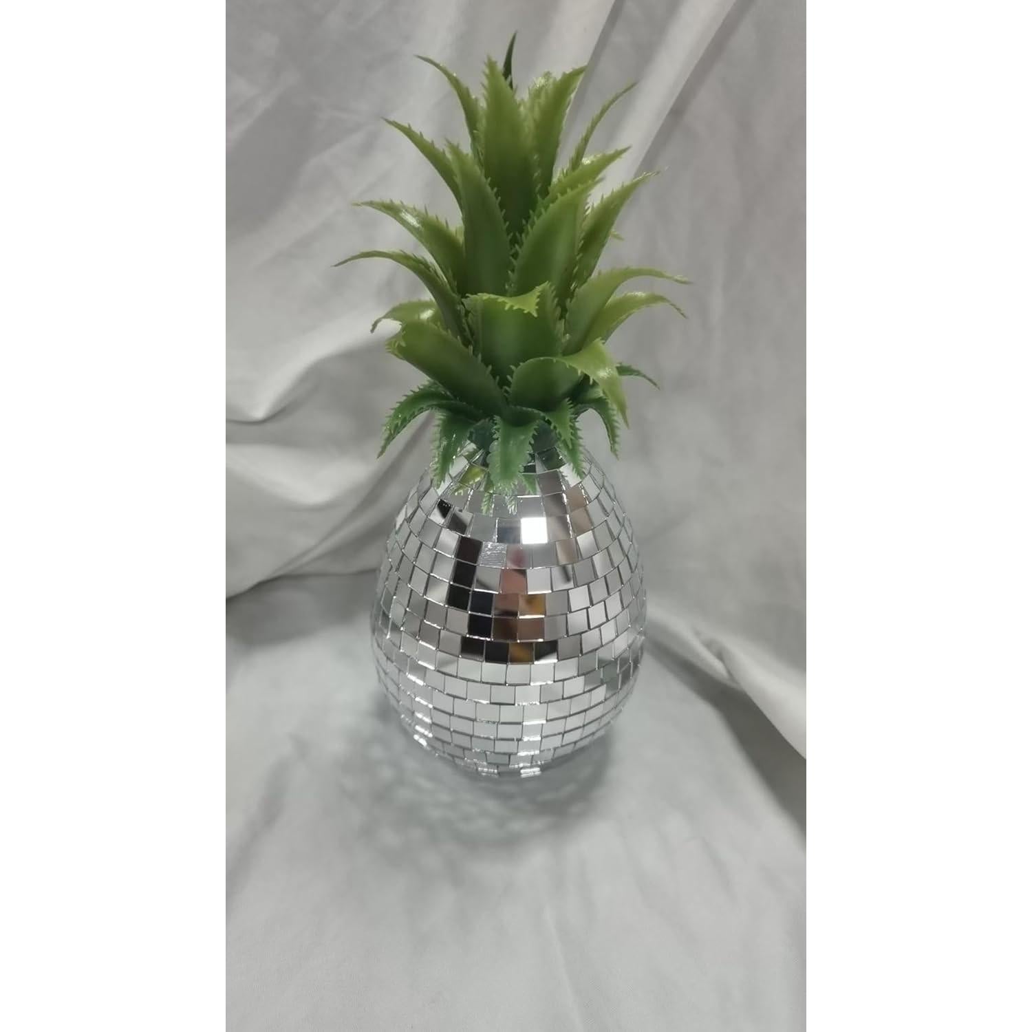 Mosaico de Espejo Autoadhesivo MEYA 2400 Piezas 5x5mm Plateado