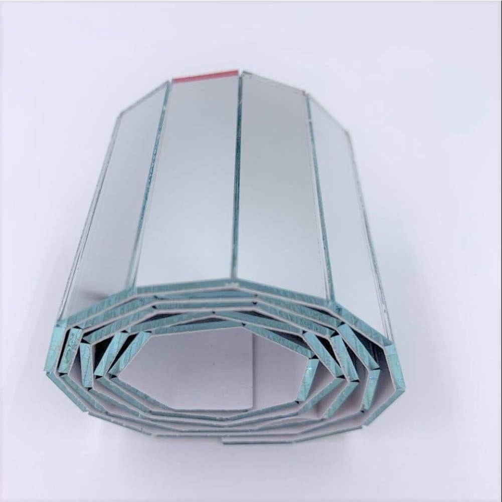 Azulejos Espejo Adhesivos NUO RUI 1.25cm x 5cm para Manualidades