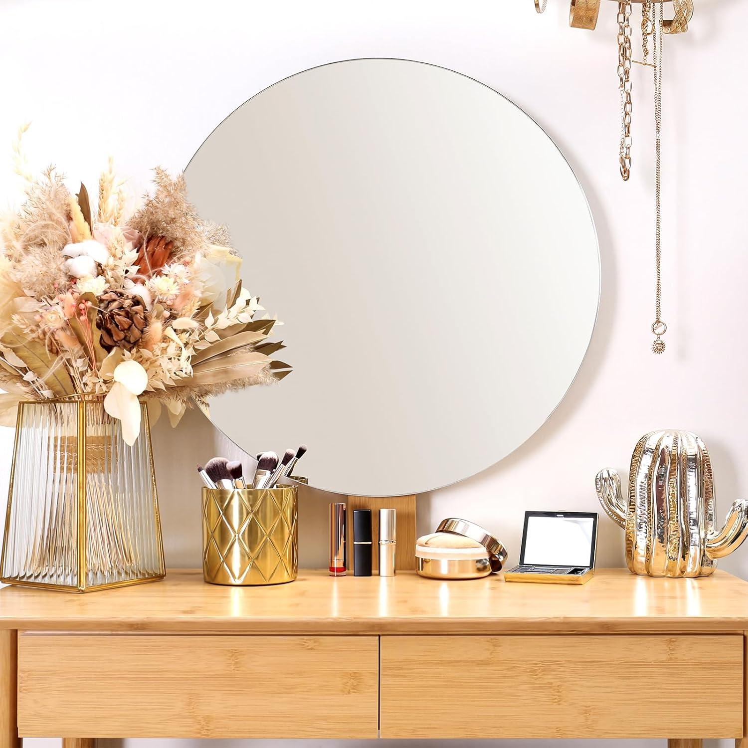 Pegatinas de Espejo Autoadhesivas Wenqik 30x200 cm Plata