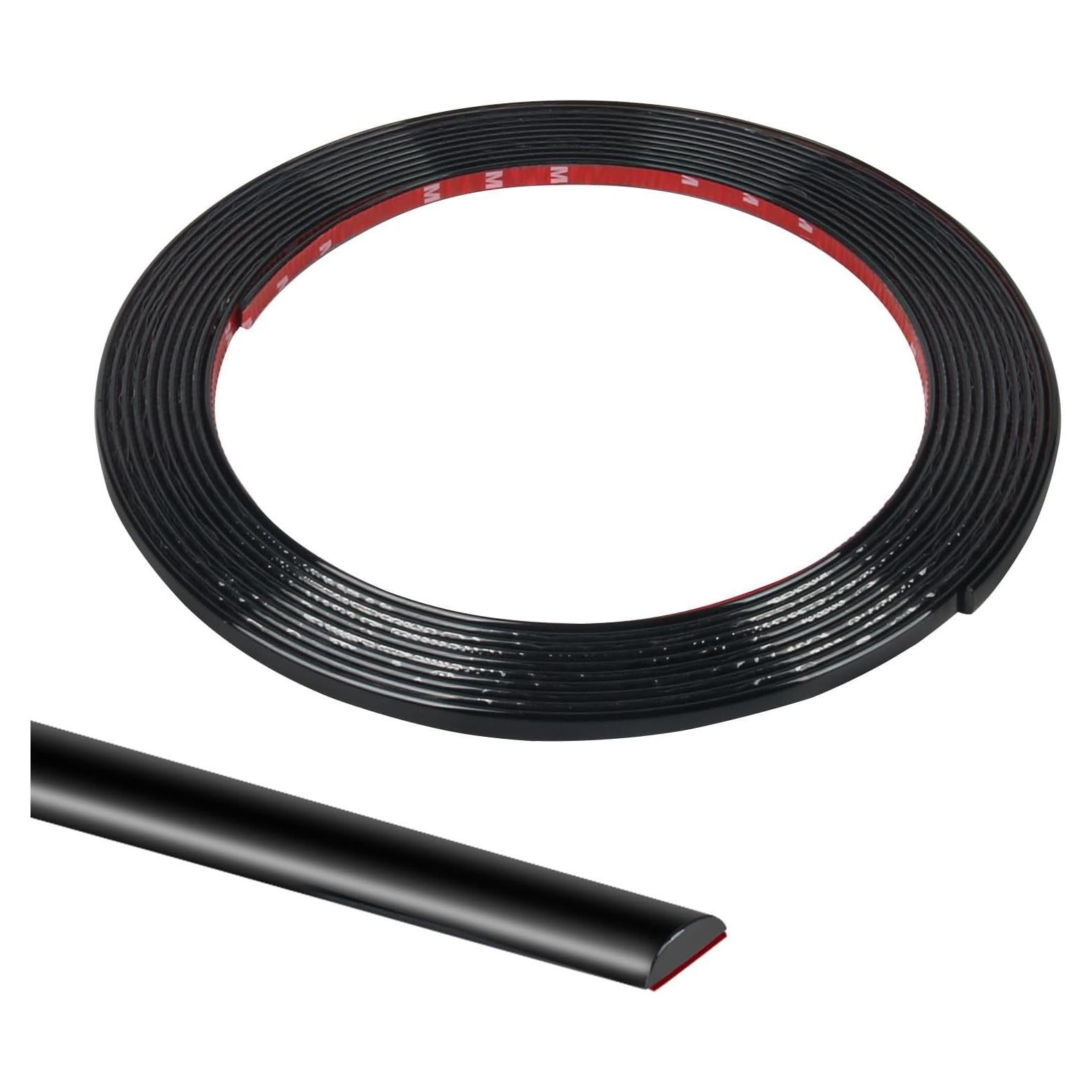 Moldura de Pared Flexible Autoadhesiva Yskzyz 2.99m Negro
