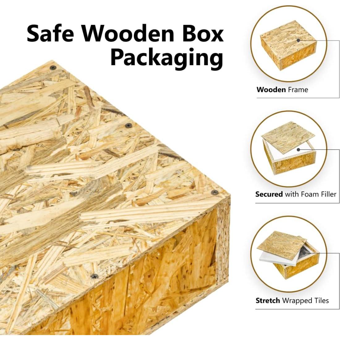 Azulejos de Espejo Biselados Tilebay 3x10 cm - 10 Piezas