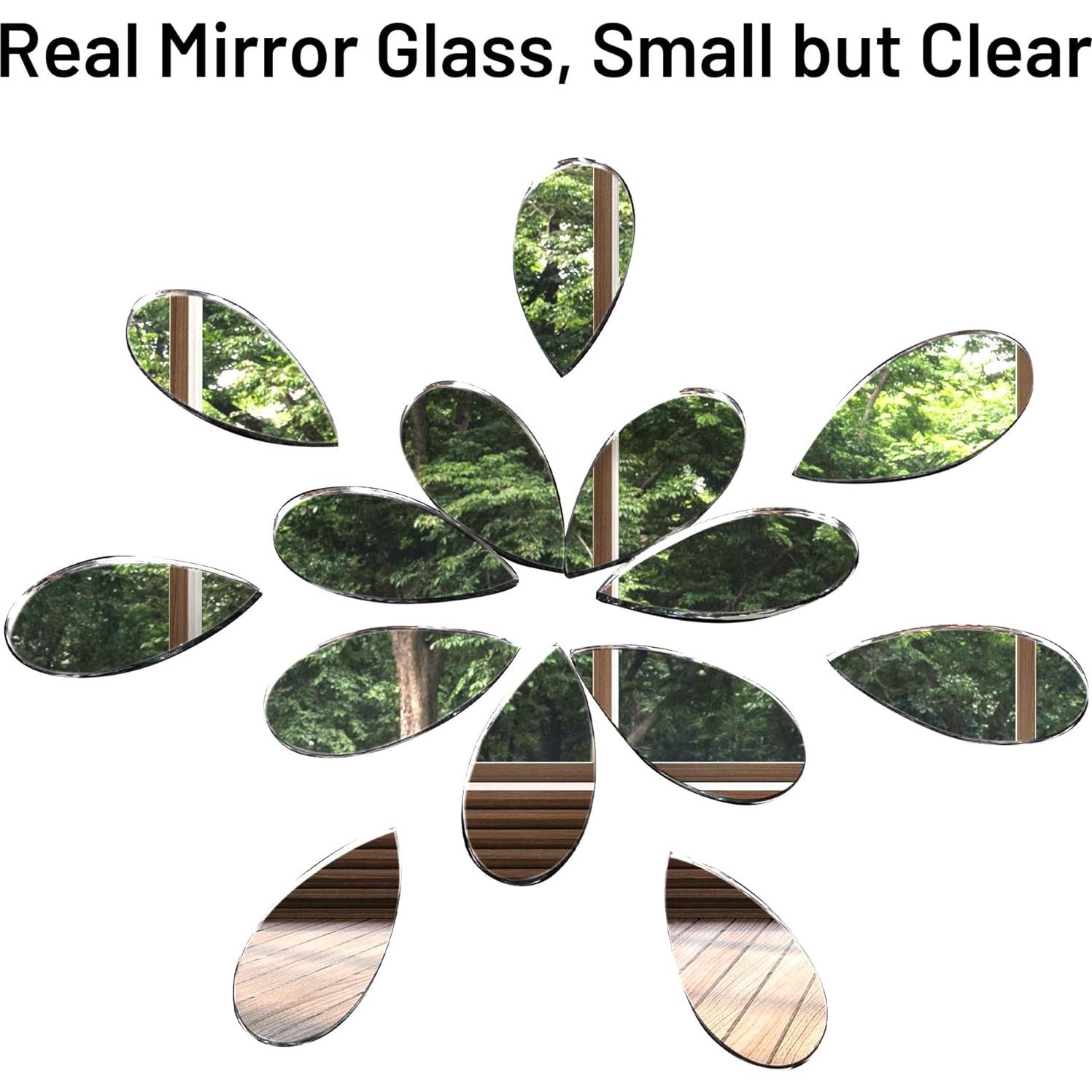 Azulejos de Mosaico PP OPOUNT 300 Piezas Espejo 2.54 cm