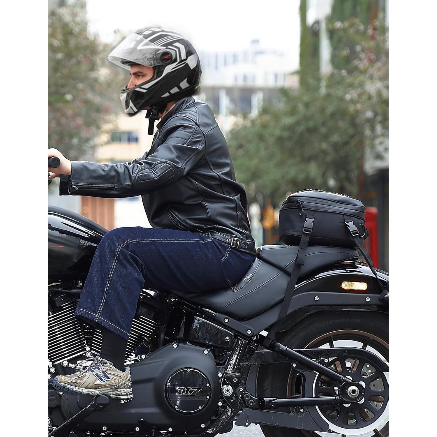 Bolsa de Cola KEMIMOTO para Motocicleta 7-14L Impermeable