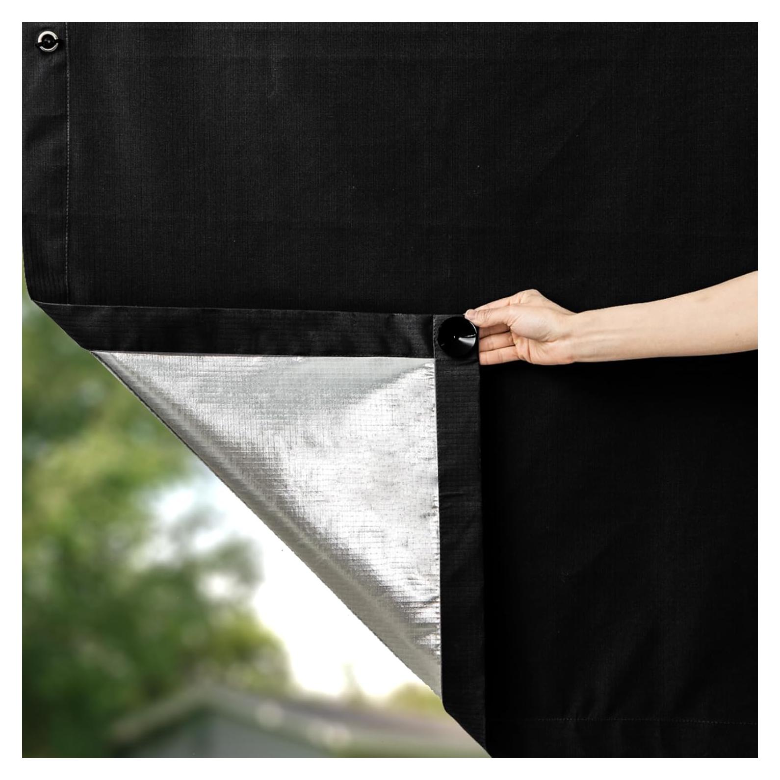 Cortina Blackout Oxdigi 38.1 x 74.9 cm con Ventosas Aislante