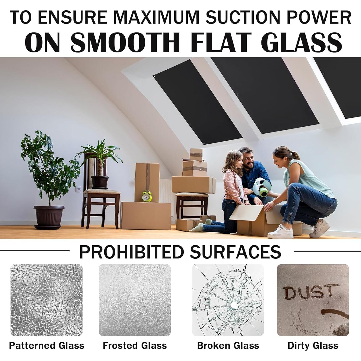 Cortina Blackout Oxdigi 38.1 x 74.9 cm con Ventosas Aislante