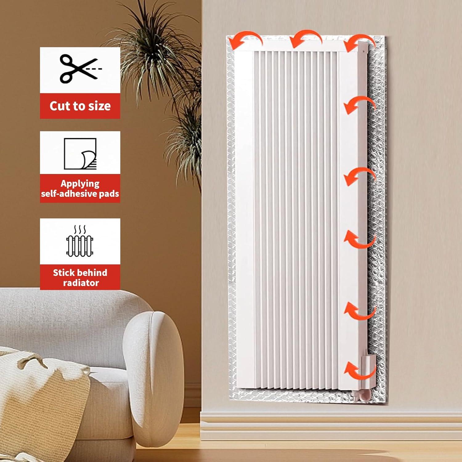 Aislante Reflectante Aiglille 61 cm x 5 m Doble Burbuja