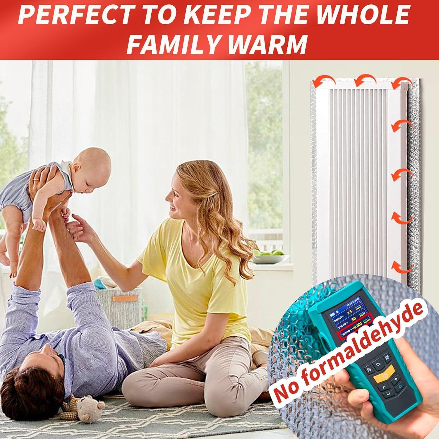 Aislante Reflectante Aiglille 61 cm x 5 m Doble Burbuja