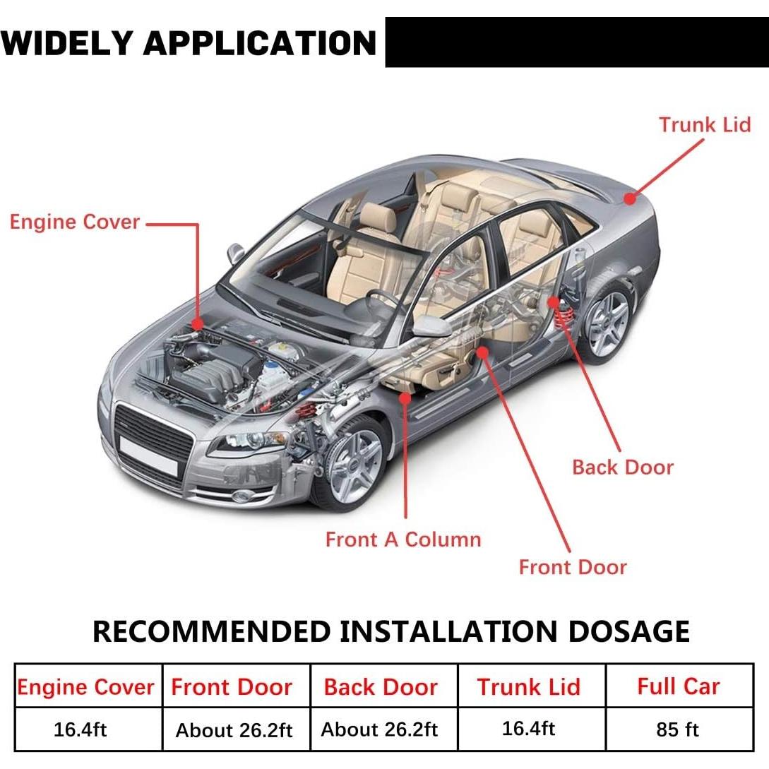 Tira de Sellado en L CloudBuyer 5m Goma Aislante Negro