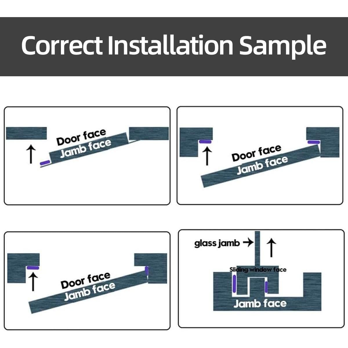 Tira de Aislamiento Autoadhesiva ESUFEIR 6.0m Negro