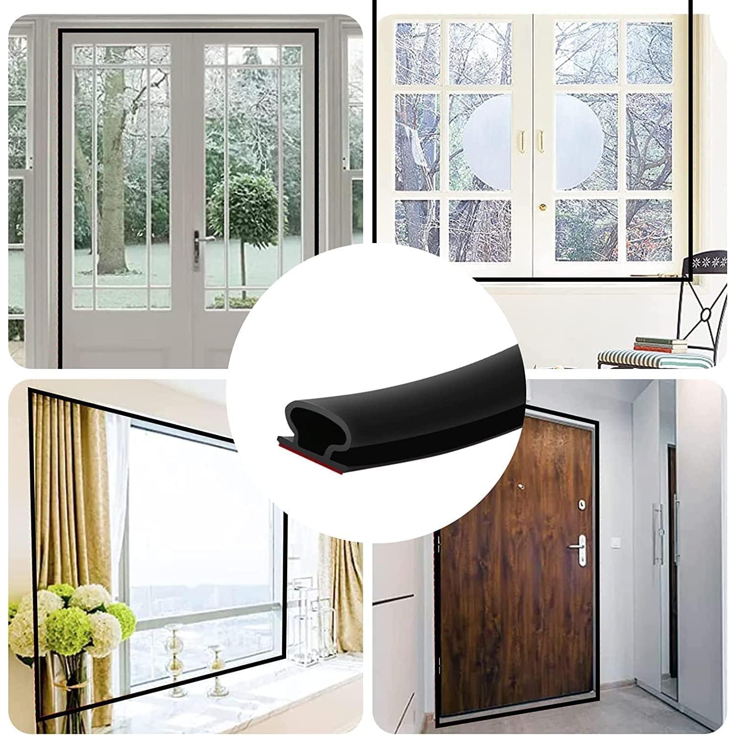 Tira de Aislamiento Autoadhesiva ESUFEIR 6.0m Negro