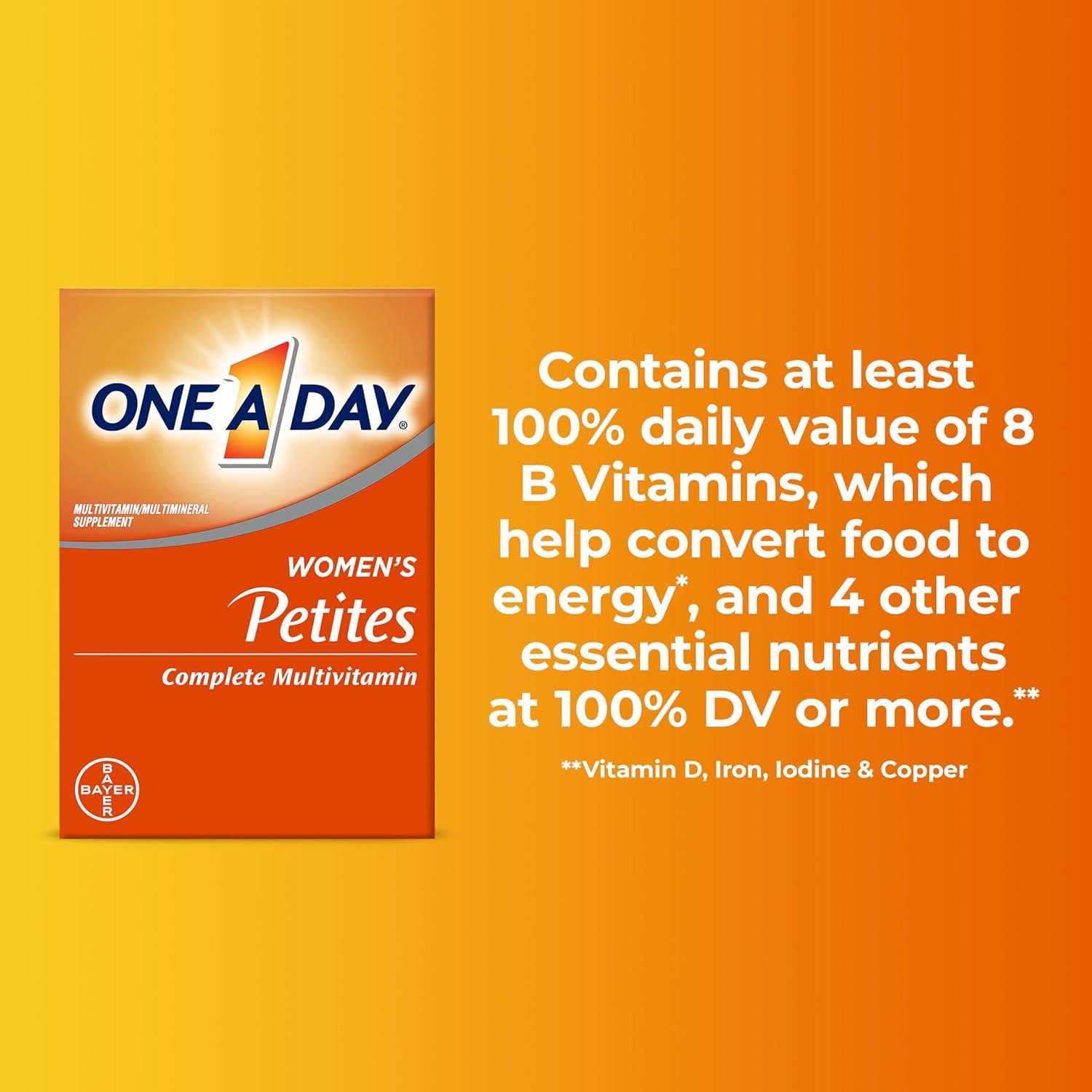 Multivitaminas Petites para Mujeres One A Day 160 Tabletas