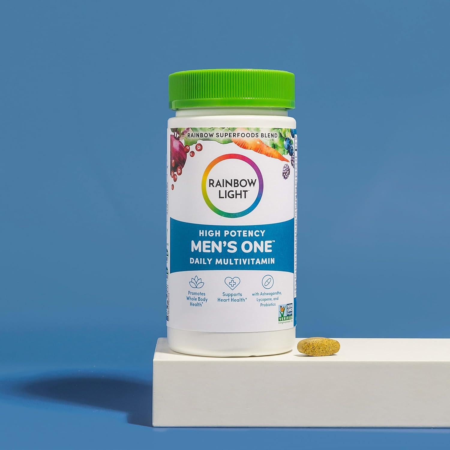 Multivitamina Rainbow Light Men's One 120 unidades para hombres