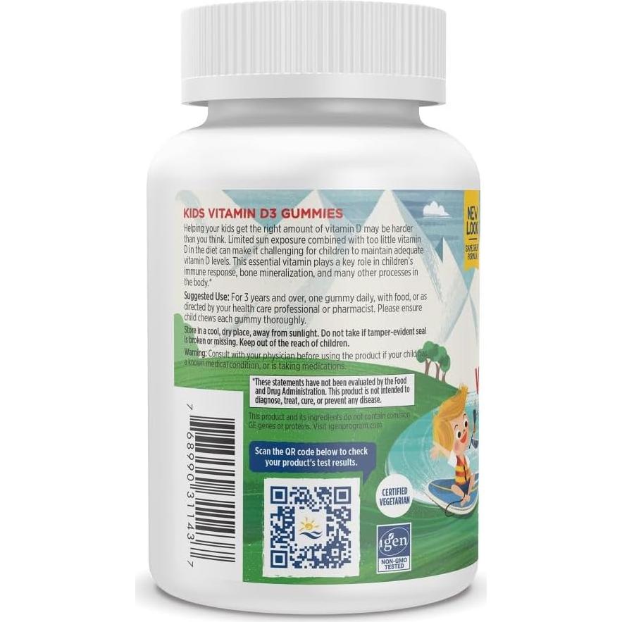Gomitas de Vitamina D3 Nordic Naturals 60 unidades Sabor Sandía