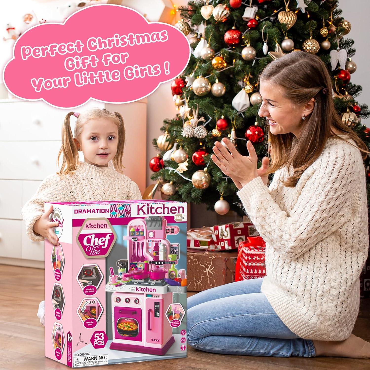 Juego de Cocina para Niños XIONG CHENG 68.8 cm Rosa