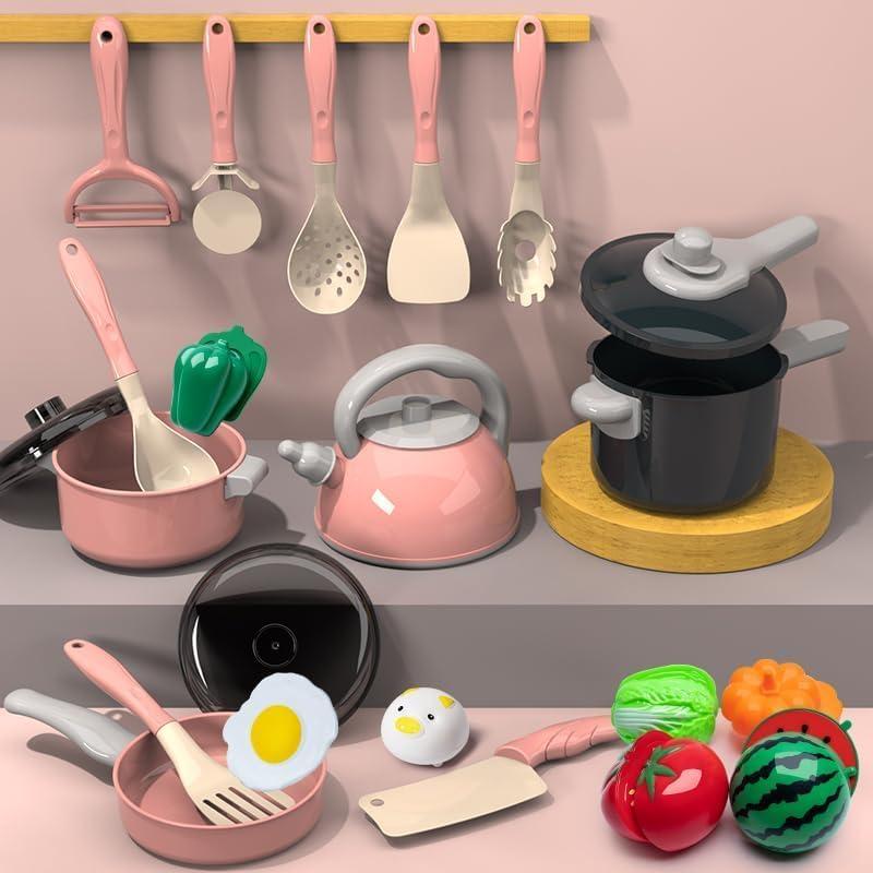 Juego de Cocina para Niños 84 Piezas PPXMEEUDC