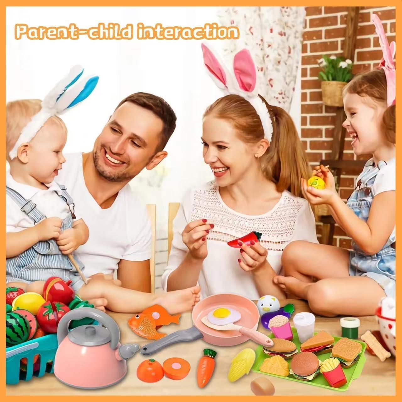 Juego de Cocina para Niños 84 Piezas PPXMEEUDC
