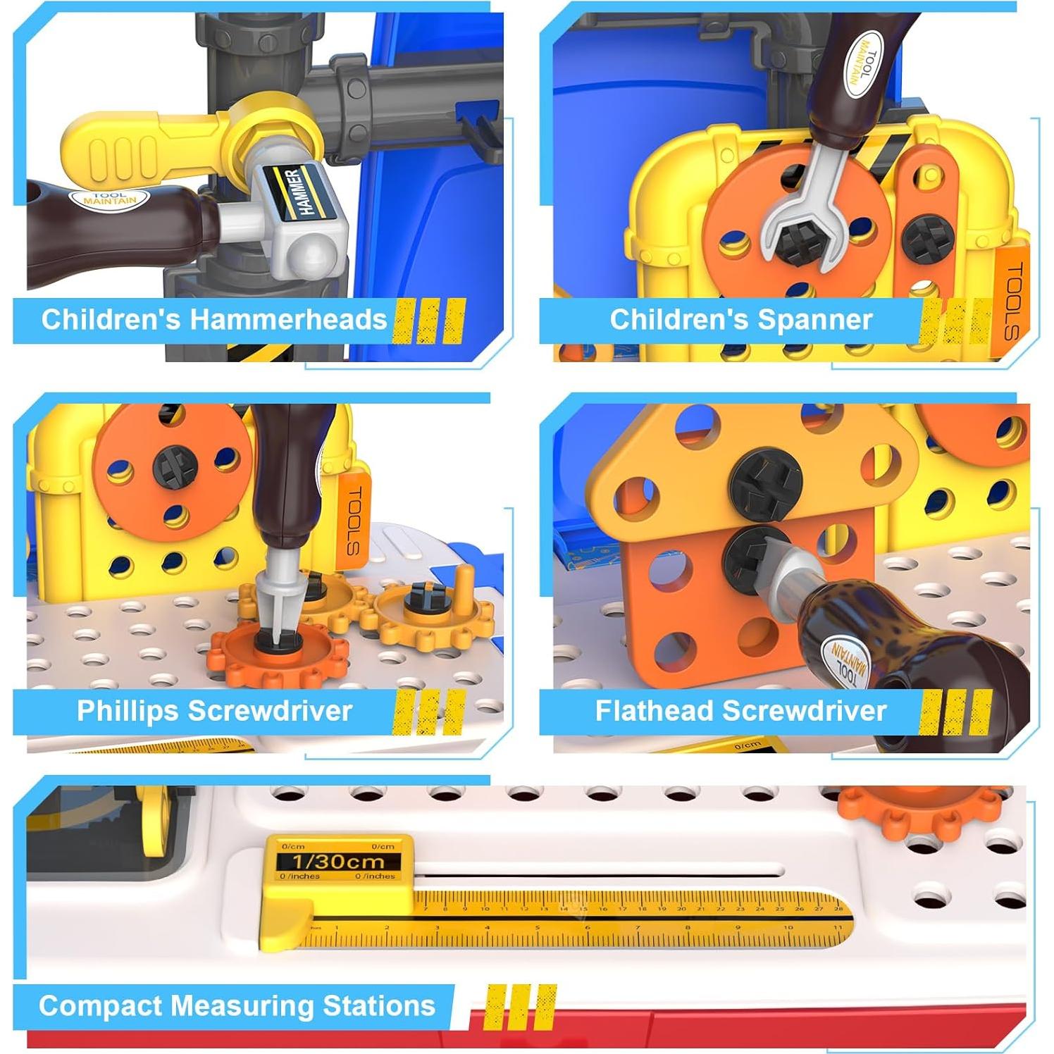 Juego de Herramientas Transformable FunMission 69 Piezas