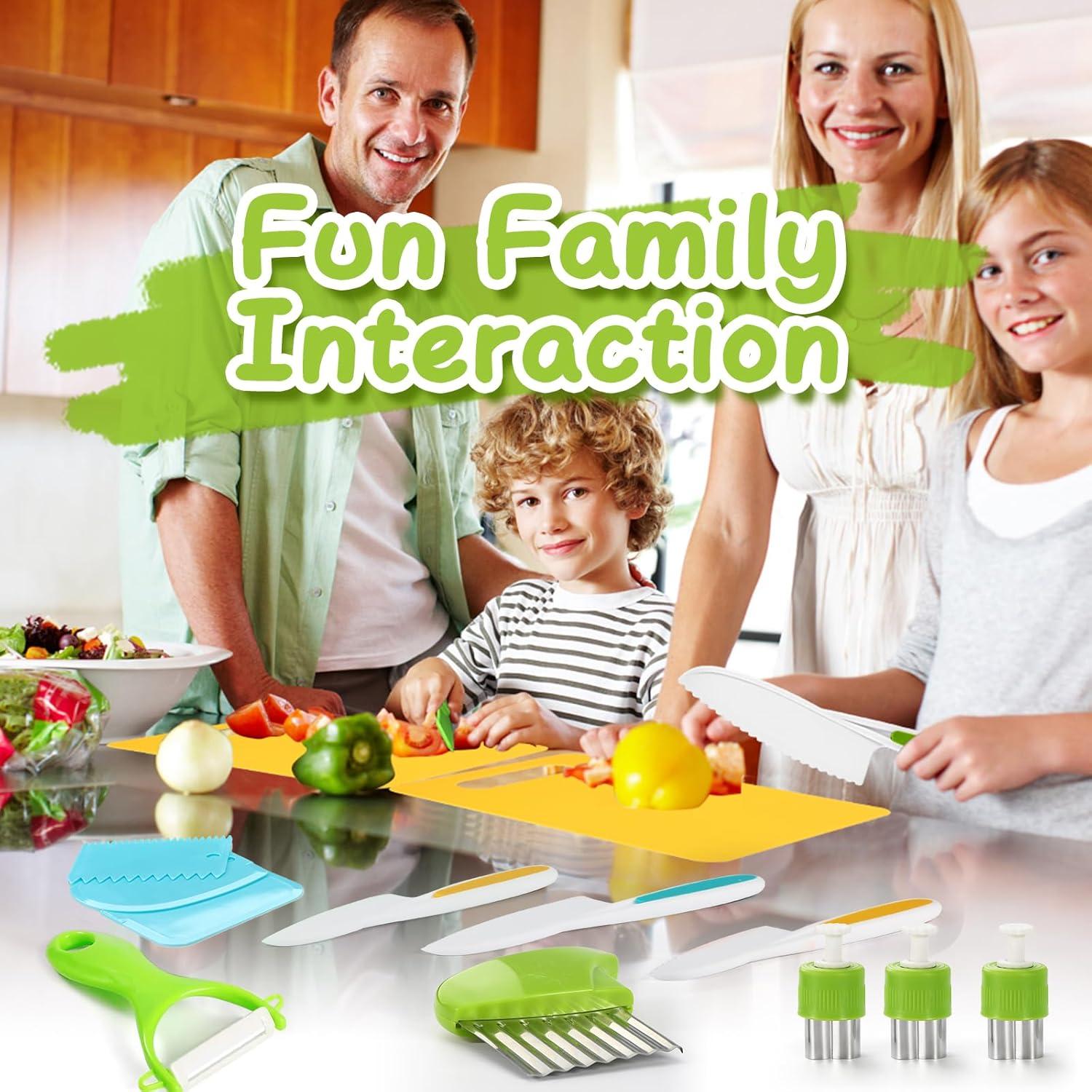 Juego de Cuchillos Montessori para Niños 13 Piezas CMKAAG