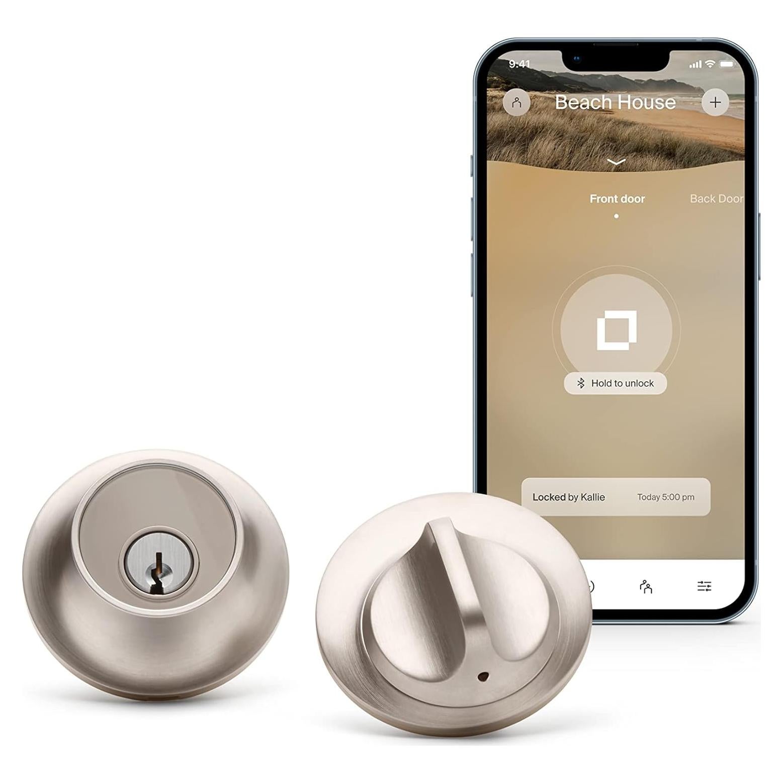 Cerradura Inteligente Level Lock Niquel Satinado 1.08 kg