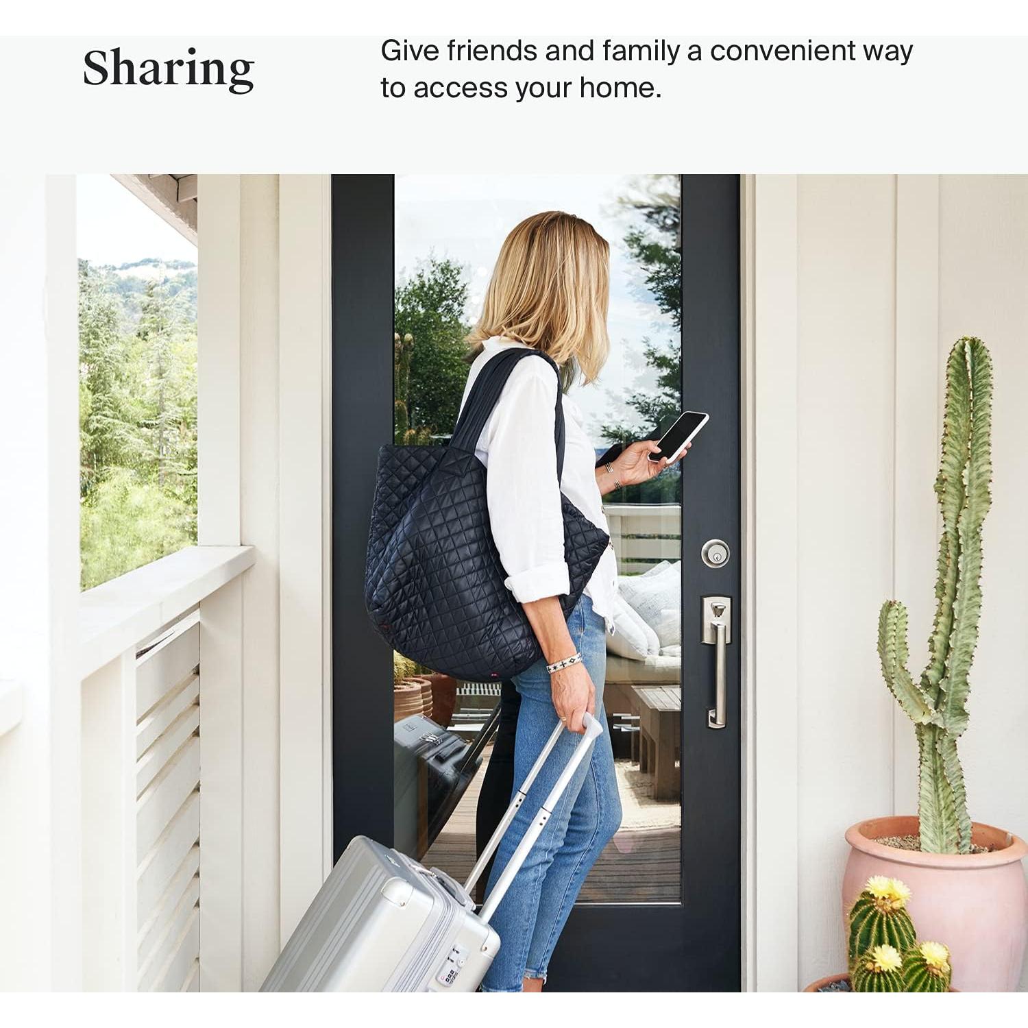 Cerradura Inteligente Level Lock Niquel Satinado 1.08 kg