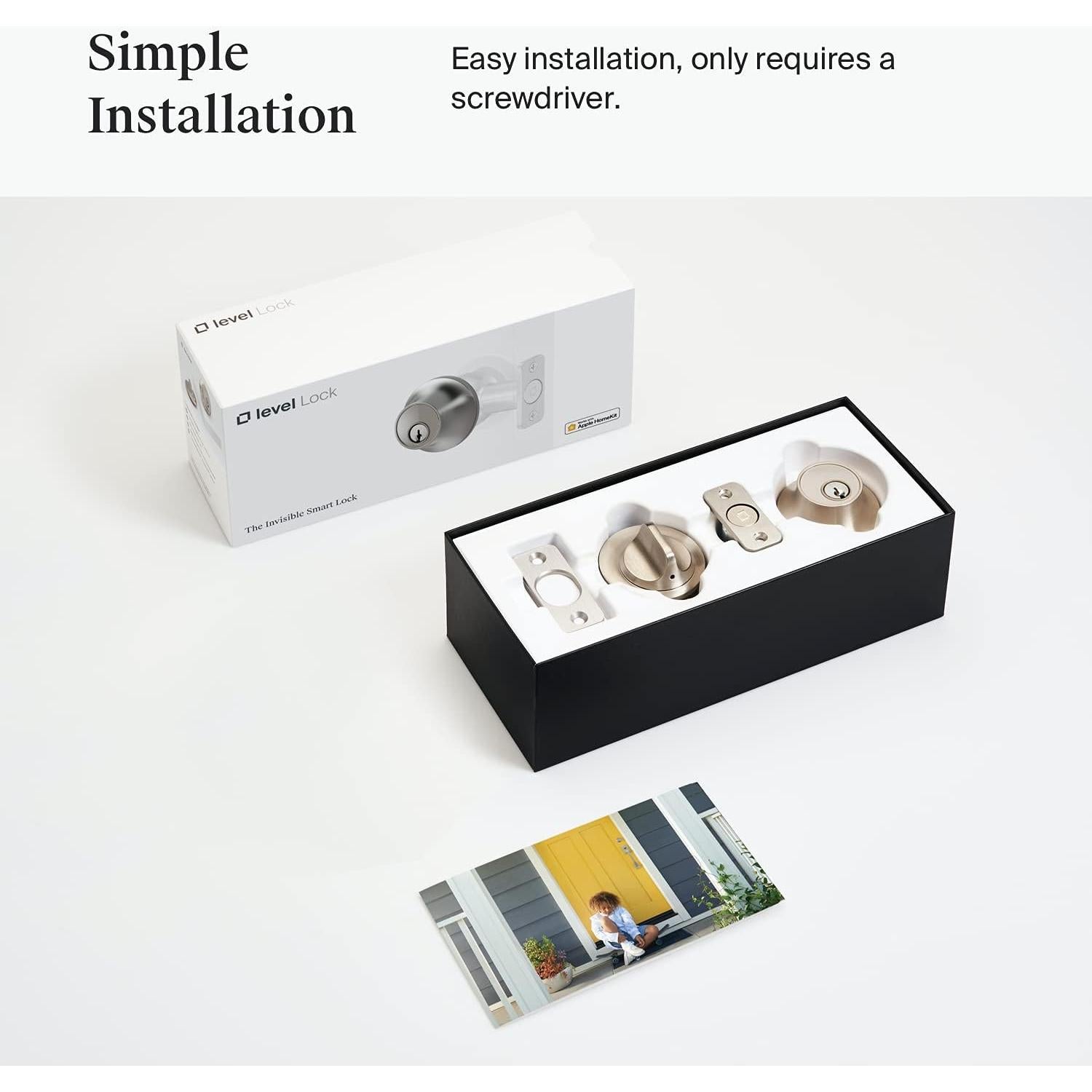 Cerradura Inteligente Level Lock Niquel Satinado 1.08 kg