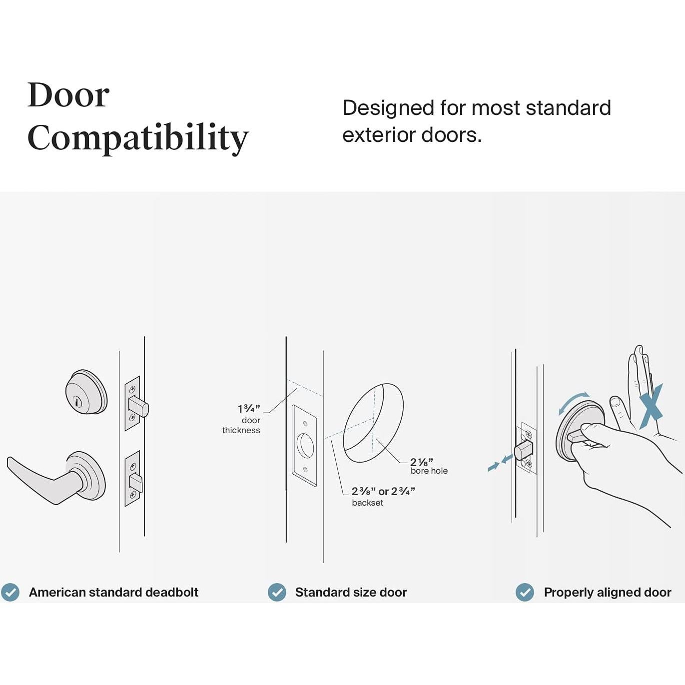 Cerradura Inteligente Level Lock Niquel Satinado 1.08 kg