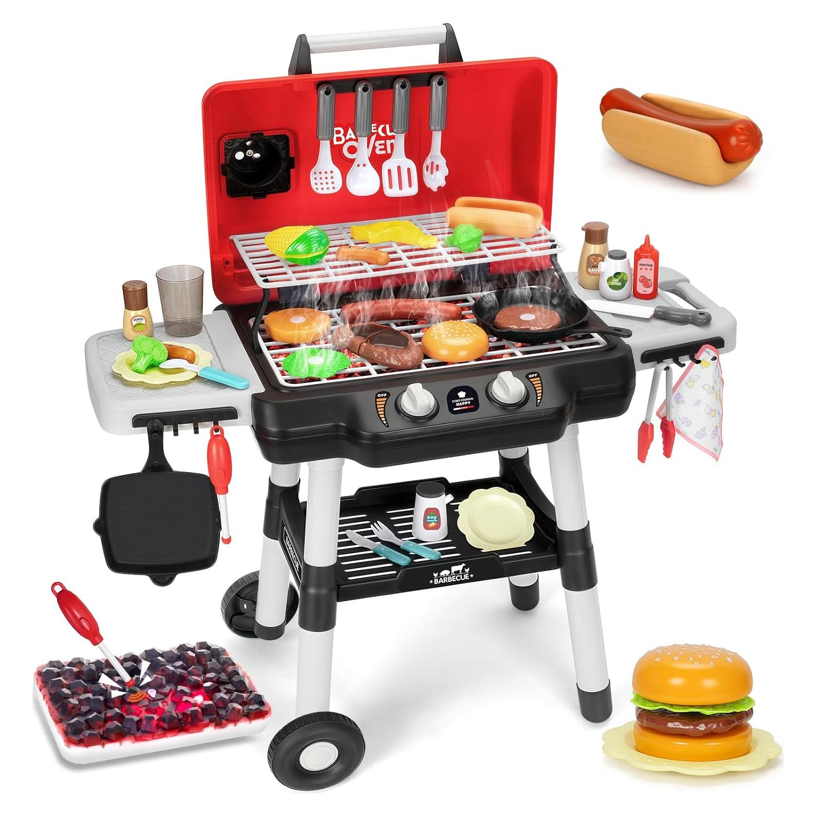 Set de Parrilla BBQ para Niños TooyBing con Sonido y Luz