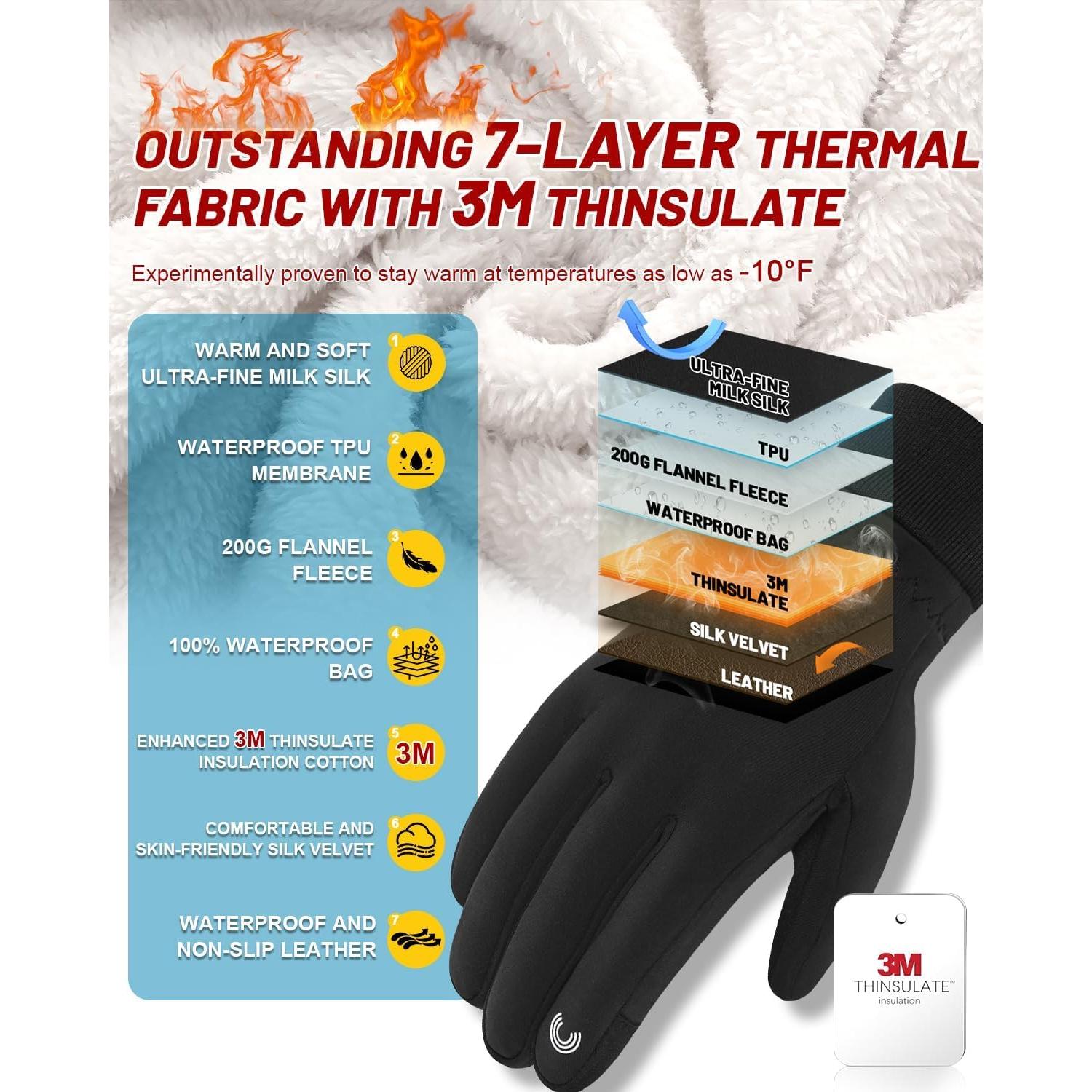 Guantes RIGWARL X-Large impermeables para clima frío