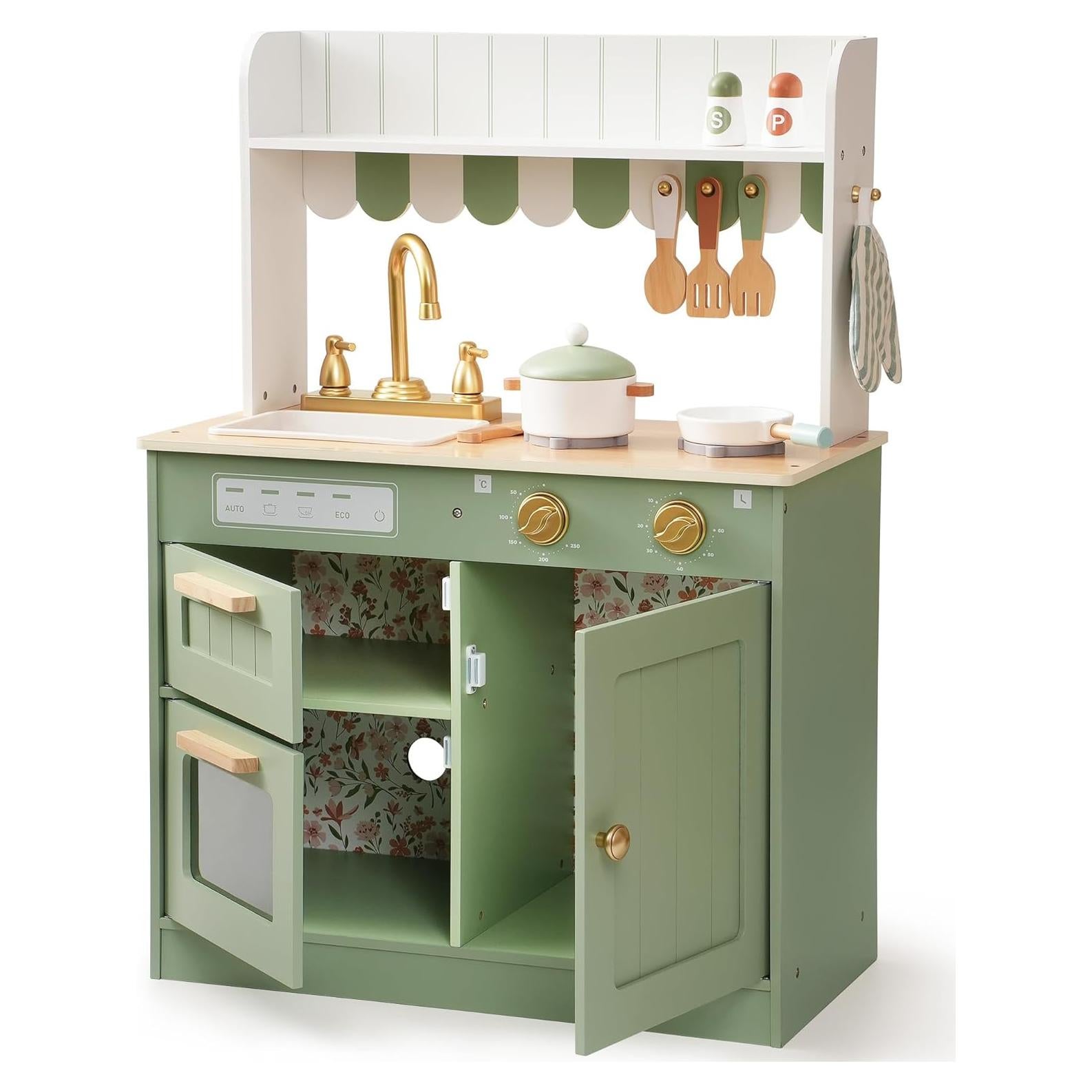 Cocina de Juguete de Madera ROBOTIME para Niños 3+ Años