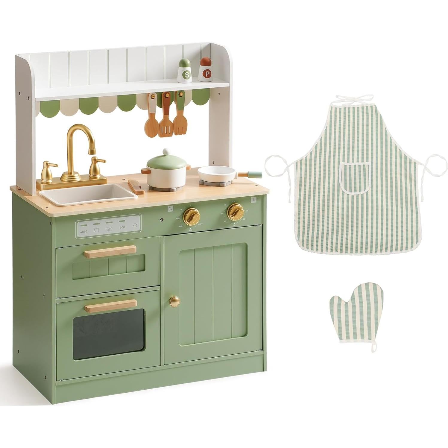 Cocina de Juguete de Madera ROBOTIME para Niños 3+ Años