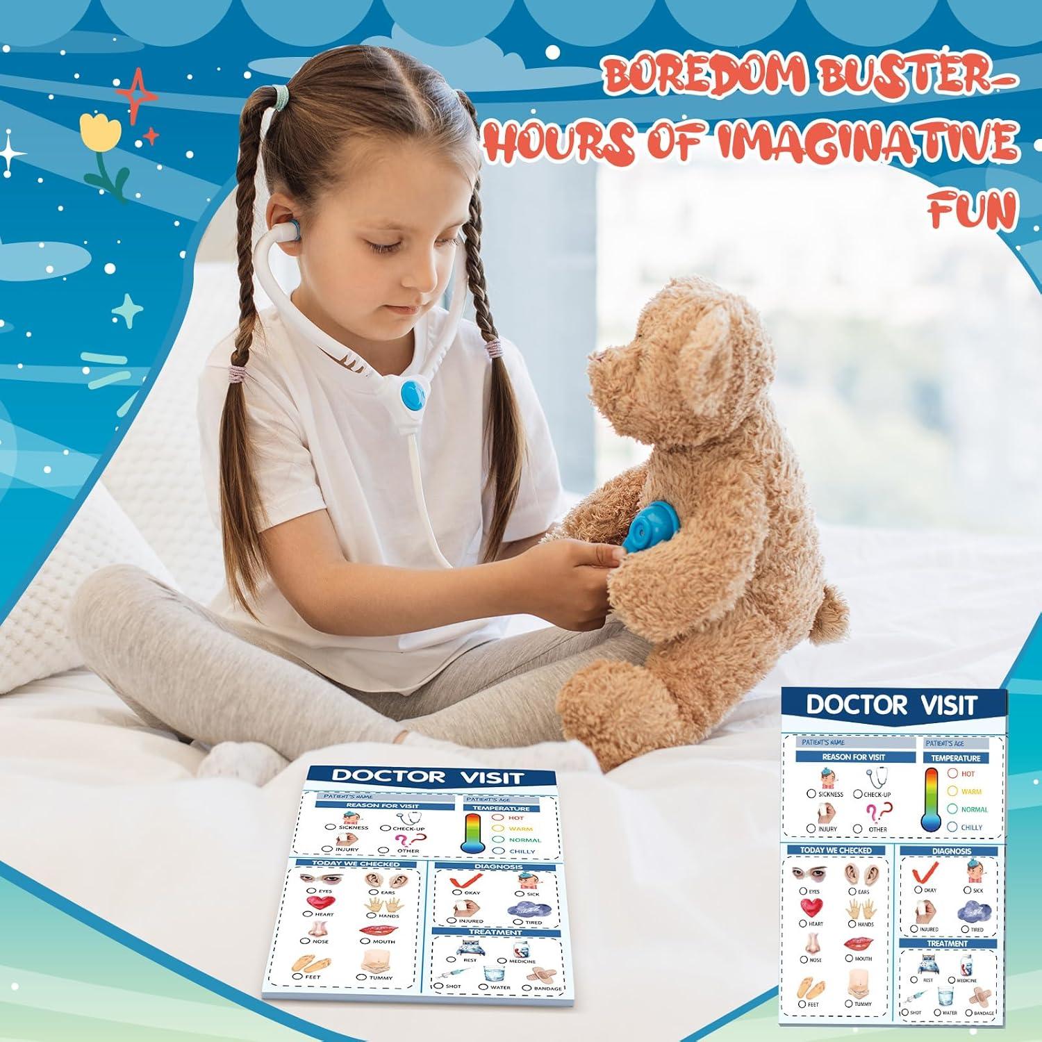 Cuadernos de Juego de Simulación para Niños Eaasty - 6 Pcs