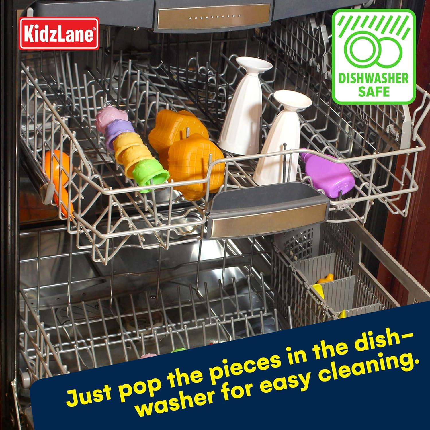 Set de Juego de Helado Kidzlane 34 Piezas Cambia Color