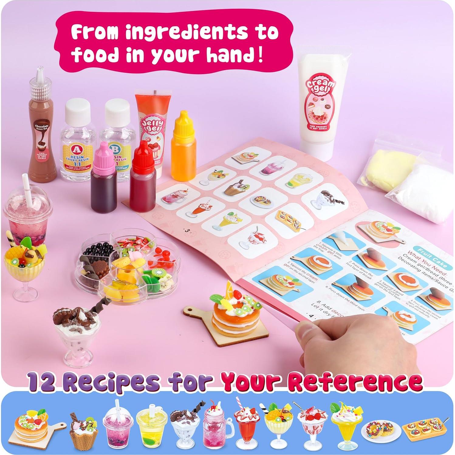 Set de Juguetes de Comida en Miniatura ColoPlay 12 Piezas