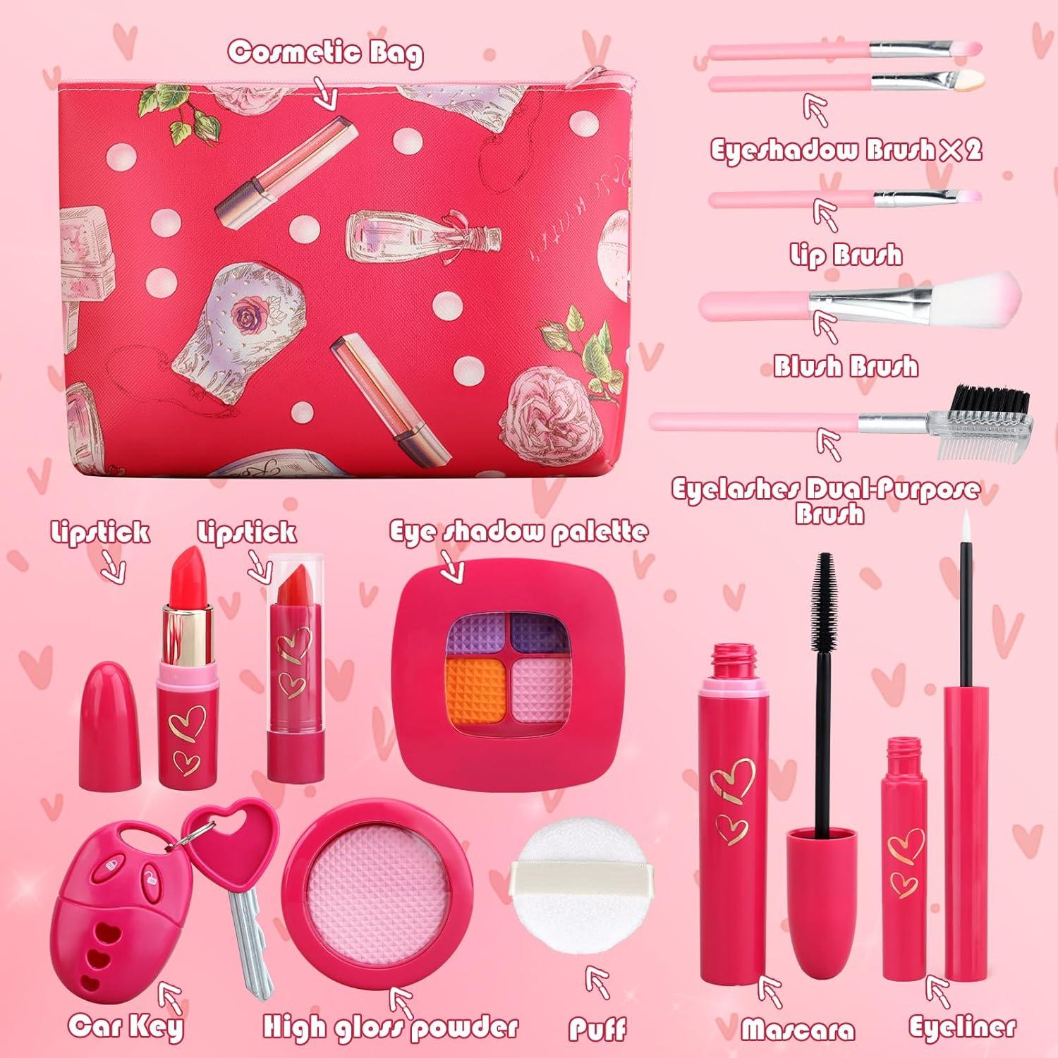 Kit de Maquillaje de Juego Woumserta para Niñas 1-6 Años