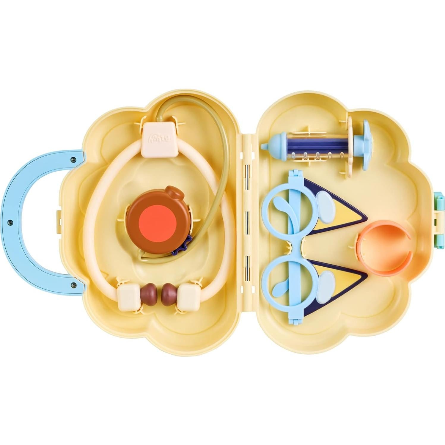 Juego de Doctor Bluey Cloud Bag - Set Médico 7 Piezas