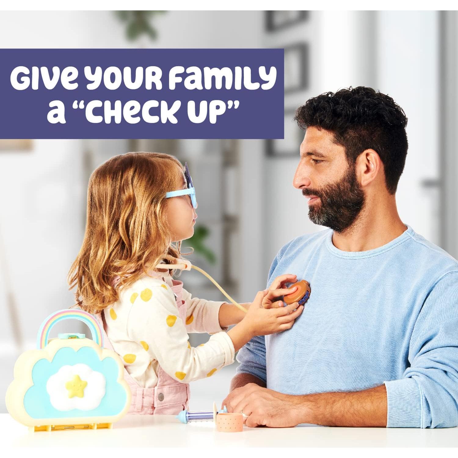 Juego de Doctor Bluey Cloud Bag - Set Médico 7 Piezas