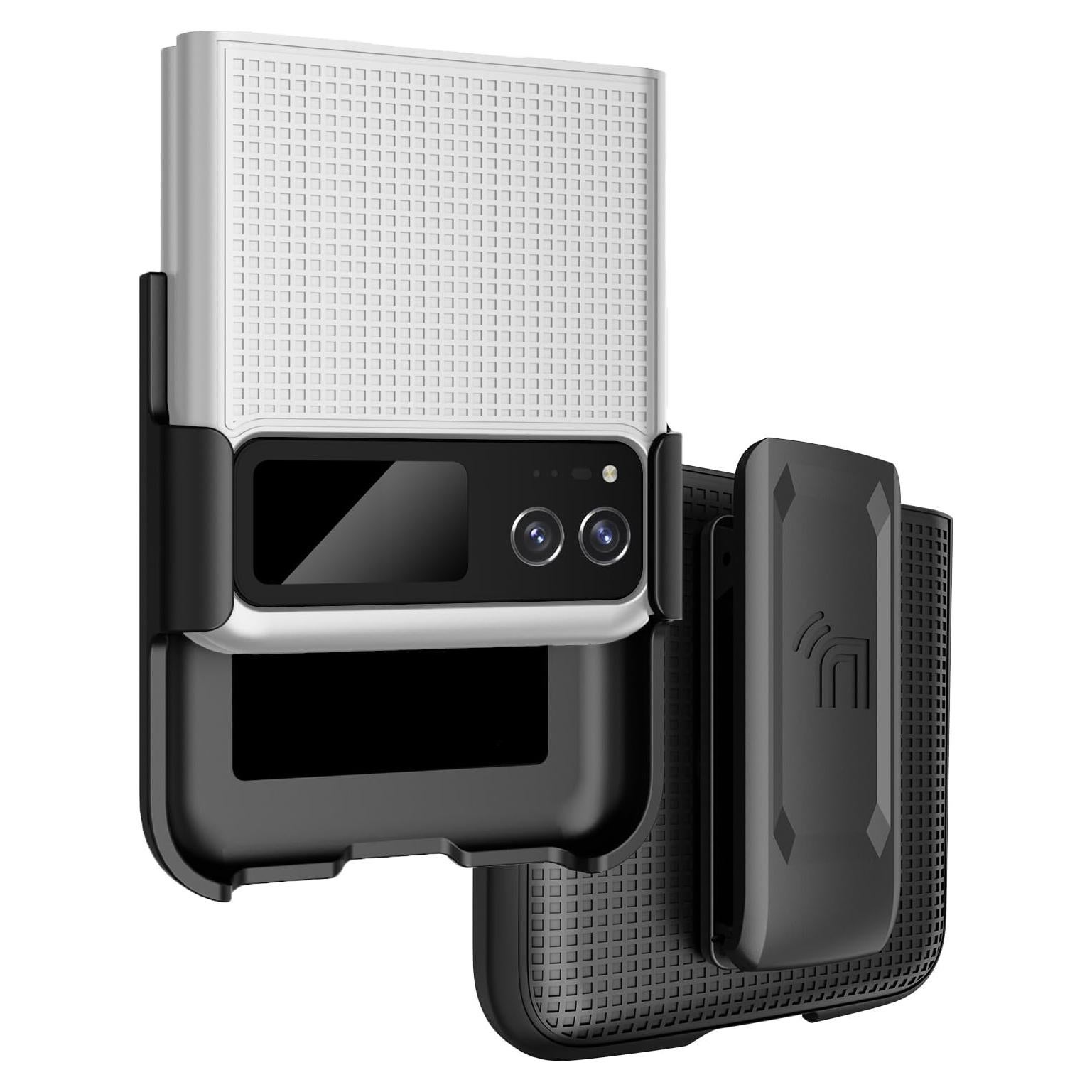 Funda Dura Slim para Motorola RAZR 2023 Nakedcellphone - Blanco