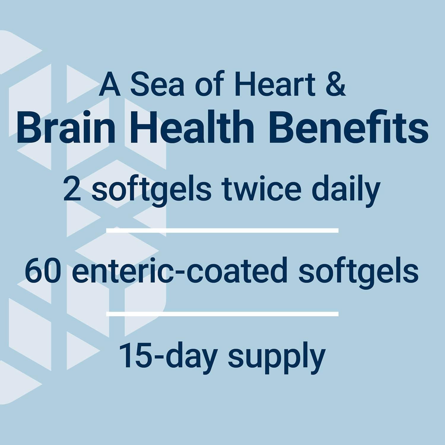 Life Extension Super Omega-3 EPA/DHA Aceite de Pescado 60 Gelatinas