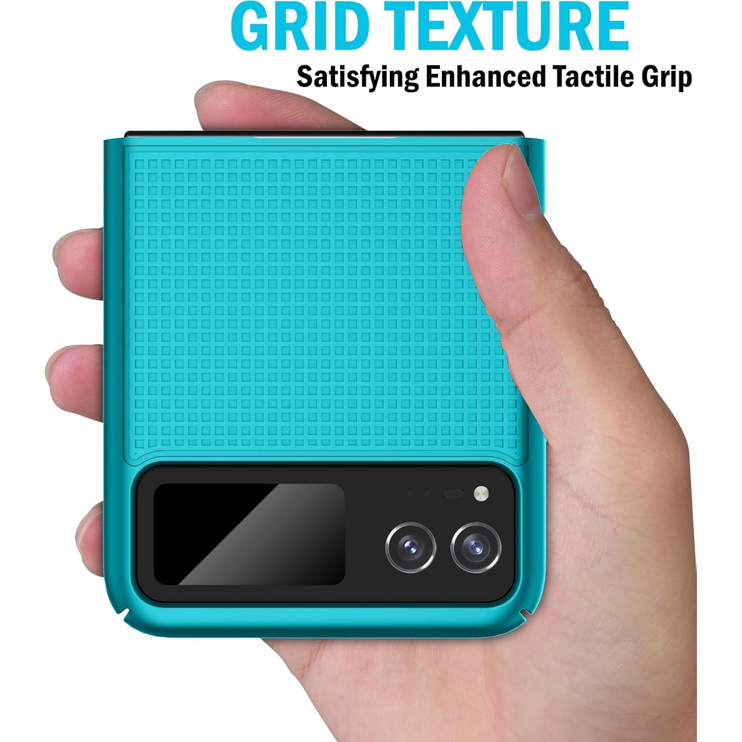 Funda Dura Slim Nakedcellphone para Motorola RAZR 2023 Aqua Menta