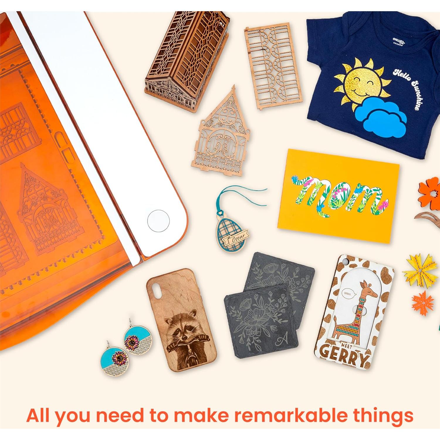 Grabadora y cortadora láser Glowforge Aura 6W para manualidades