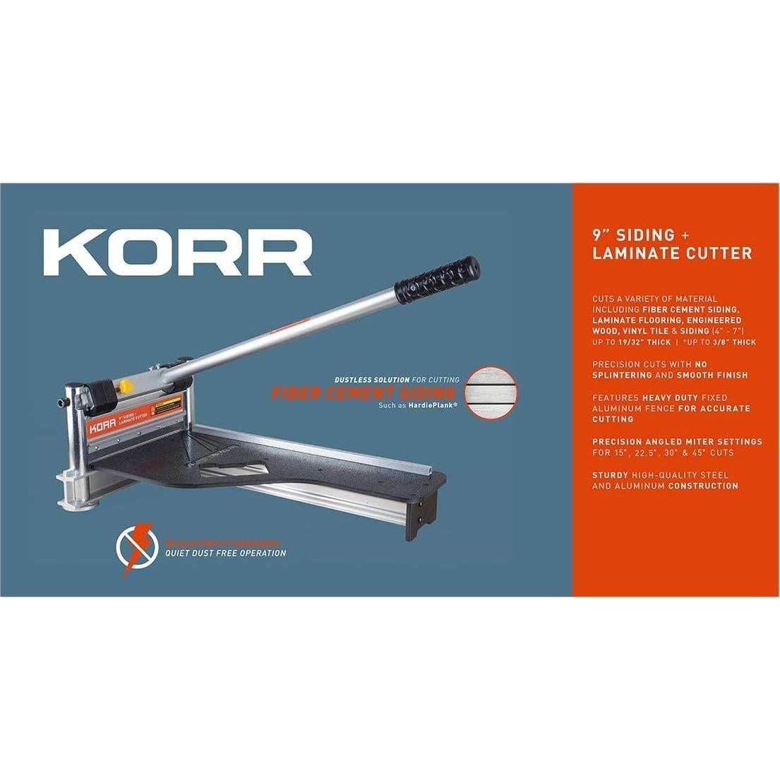 Cortadora de Pisos Laminados KORR KMAP001 22.86 cm Manual