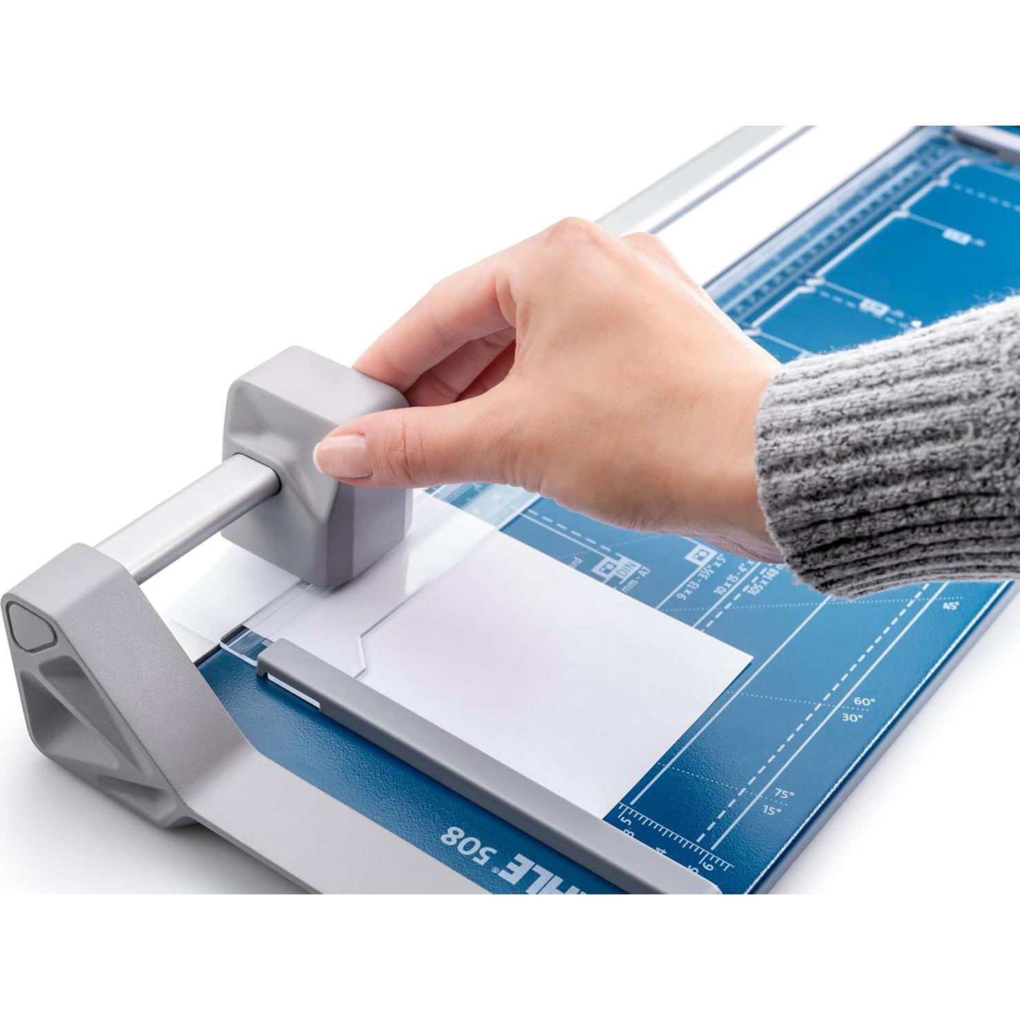 Cortadora Rotativa Dahle 508, 45.72 cm, 7 Hojas, Azul