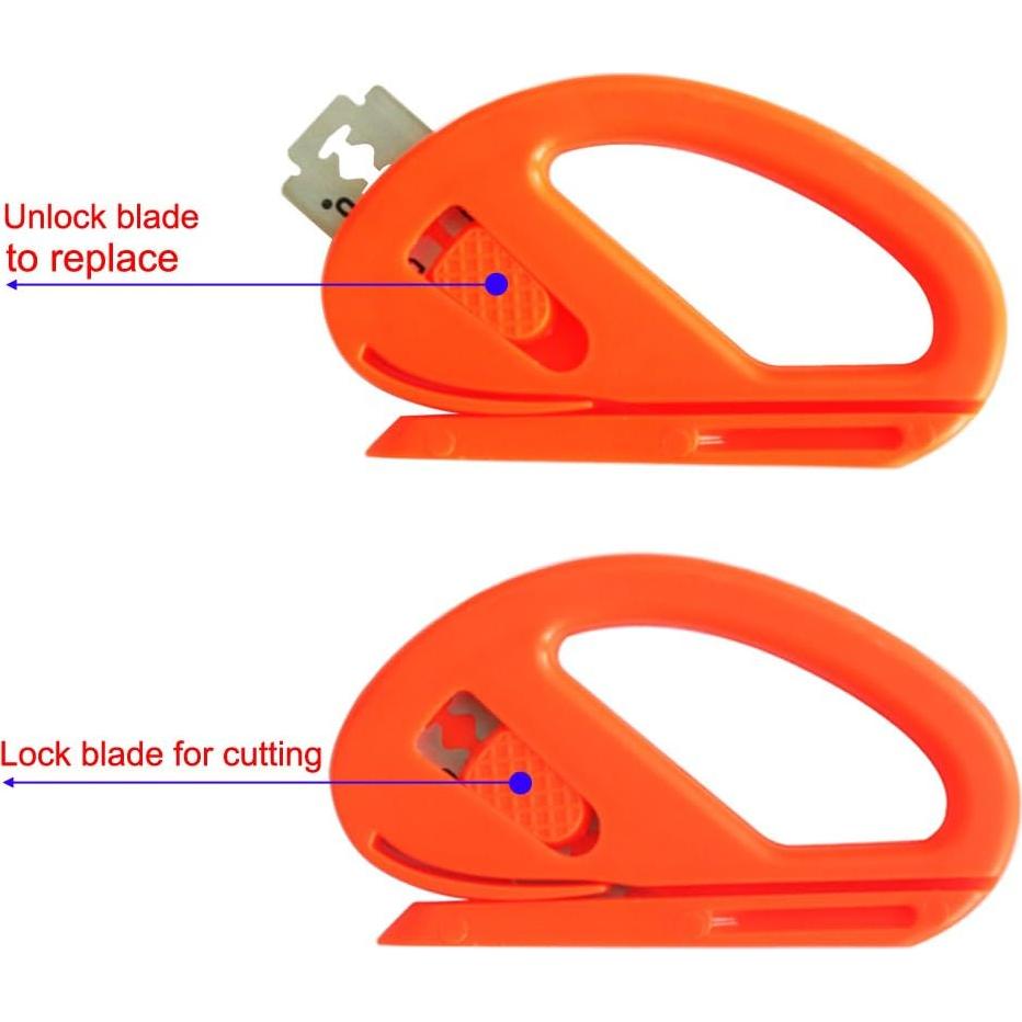 Cortador de Seguridad Gebildet Snitty 10cm con 4 Cuchillas