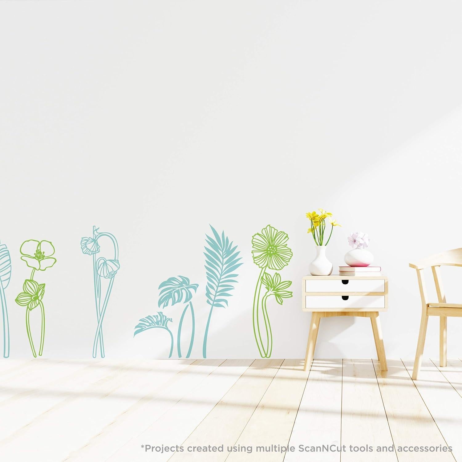 Patrones de Deco Hogar Brother ScanNCut DX 21 Diseños Vinilo