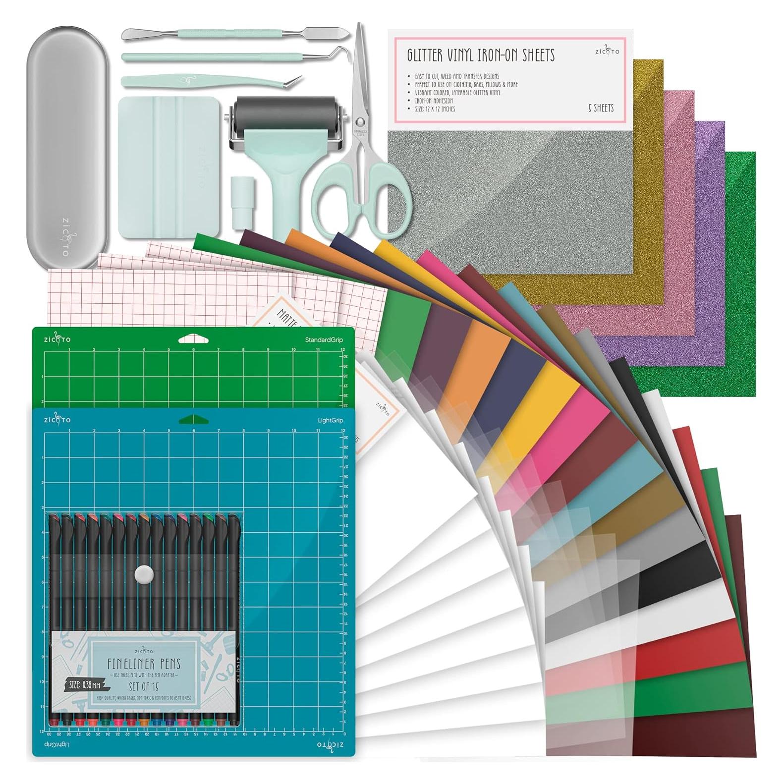 Paquete de Accesorios ZICOTO para Cricut Maker y Explore Air