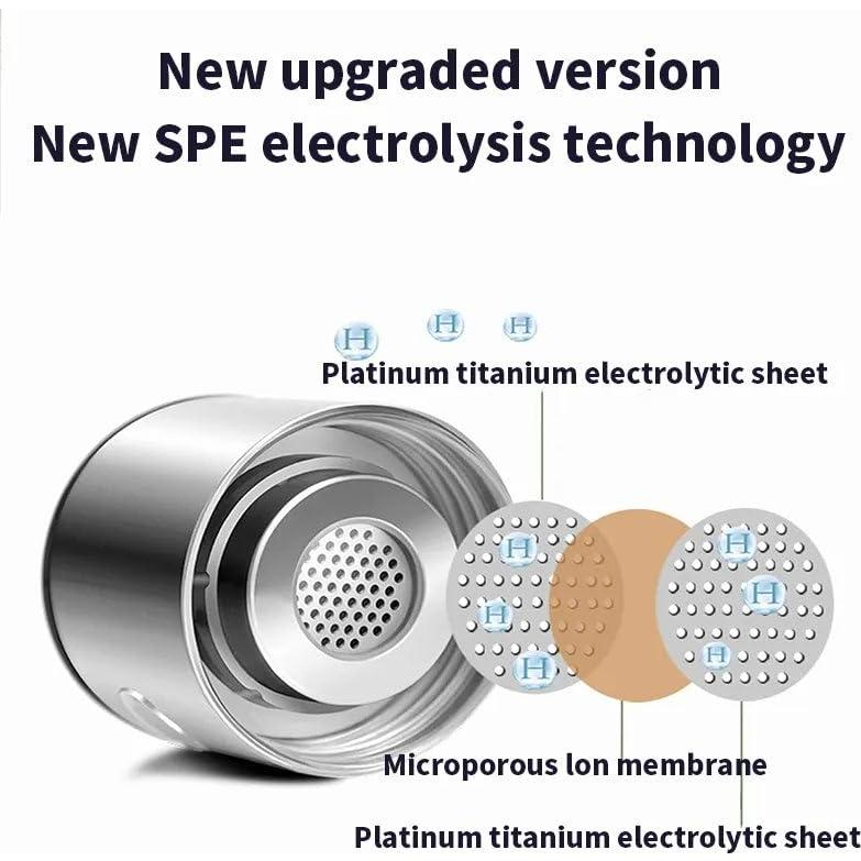 Botella de Agua de Hidrógeno Sofarefinish 400ml Recargable